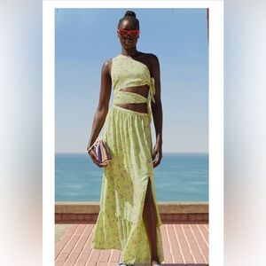 WAYF Darlin Dress - Lemon Ditsy